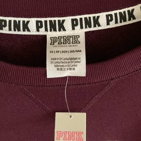 NWT VICTORIA SECRET PINK Pullover Sweatshirt - Picture 4 of 7